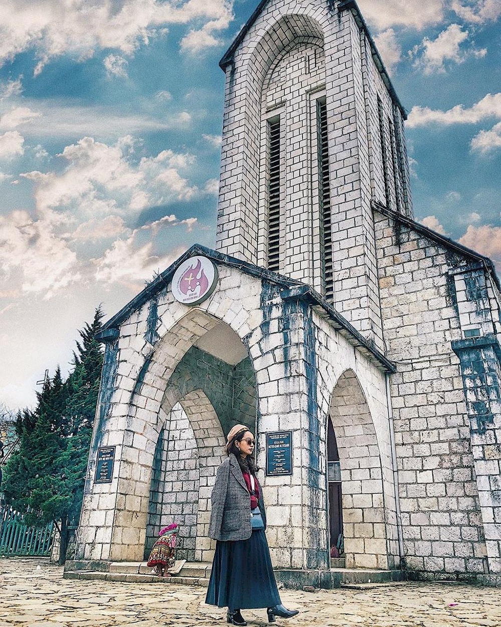 The church’s unique architecture will inspire your creativity 